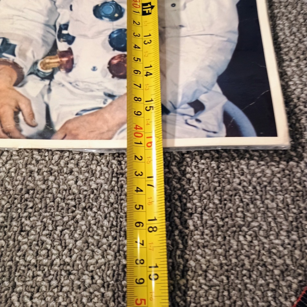 Vintage Apollo 11 Moon Landing NASA Astronauts Poster Neil Armstrong Buzz Aldrin - Picture 4 of 4